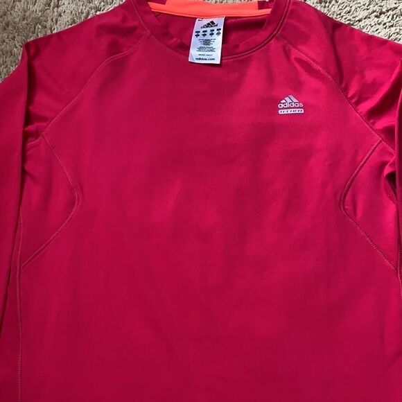 Adidas Active Wear Tech Fit Long Sleeve Tee Size Small - Picture 2 of 11